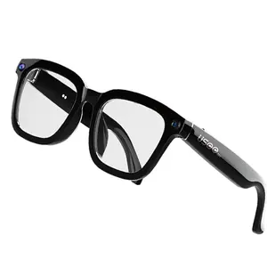 Useetec AI Smart Glasses, V5.3, IP65 Waterproof, 500W Pixel Camera, Bluetooth 5.3, 220mAh Battery, Magnetic Charging, 6-Axis IS, App Control, Instant Translation, Voice Call