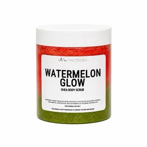 Watermelon Glow Exfoliating Scrub, Gentle Skin Exfoliant for Smooth Complexion