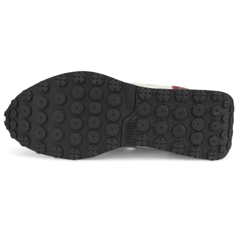 PUMA Womens Coca Cola X Rider Fv Metallic Lace Up Sneakers Shoes Casual - Off White, Red, Silver