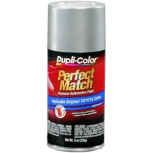 Krylon BTY1613 8 oz Perfect Match Automotive Paint, Toyota Millenium Silver Metallic