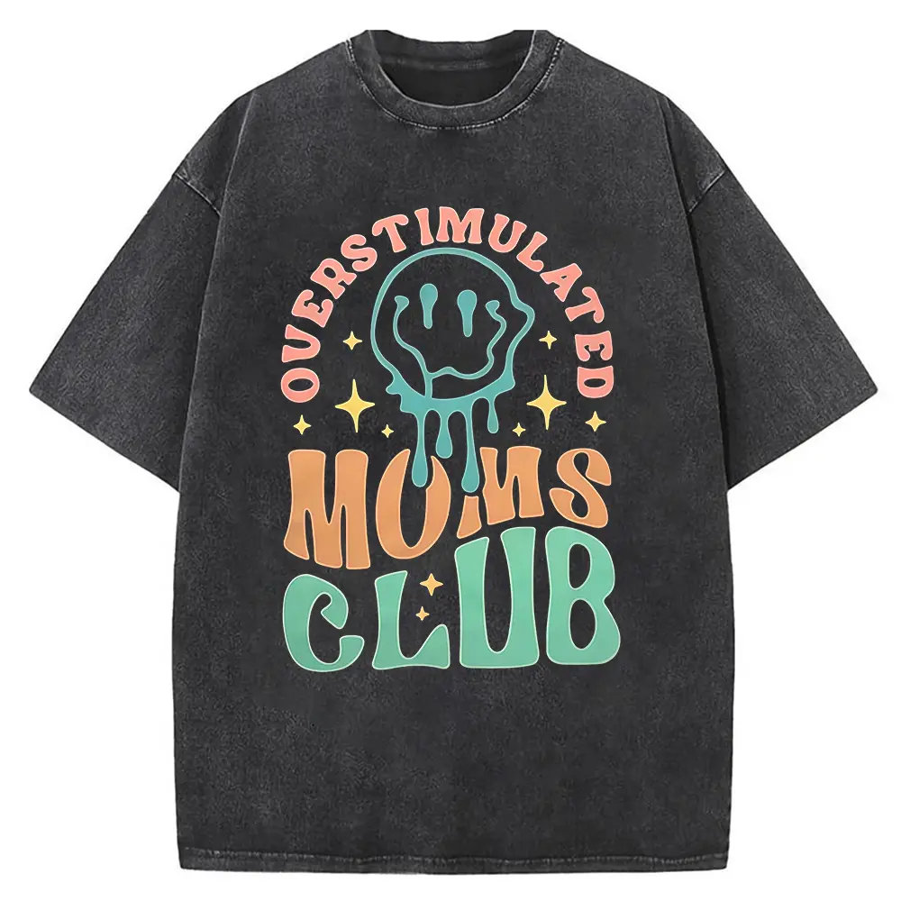 Washed T-shirt-Black