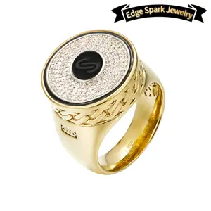 Edge Spark Jewelry 14K Gold Plated Stackable Moissanite Bangle - Twist Design Minimal Luxe Bracelet