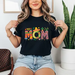 Mexican Mom Shirt, Fiesta Mom Shirt, Funny Mom Tee, Cinco de Mayo Shirt, Mom Gift Shirt, Cute Mama Shirt, Colorful Mom Tee