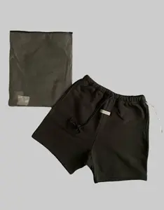 Sweatshort 1977 Iron SS22 160BT212000F Menswear Plain Beige With drawstring and pockets Tropical Style