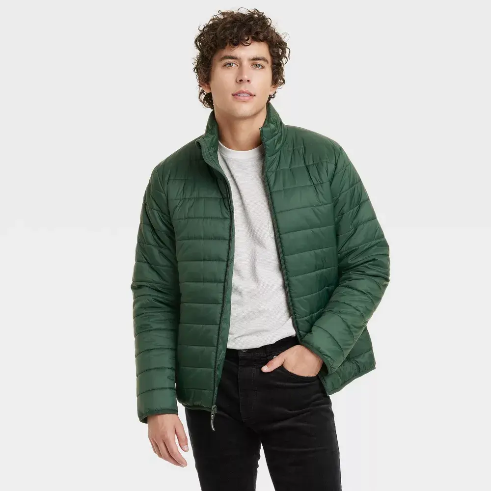 Men's Lightweight Puffer Jacket - Goodfellow & Co