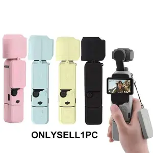 Silicone Case for Dji Pocket 3, Scratch-Resistant Camera Gimbal Cover, Durable Protection Accessory for Vloggers and Content Creators, Camera Protector, Camera Accessories