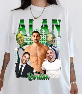 Alan Bersten Bootleg Dancing With The Stars USA 2025 T-shirt, Graphic Tee, DWTS 2025 Gift For Fans, Womenswear, Soft Cotton, Full Size, Full Color