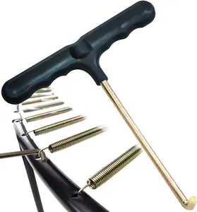 Trampoline Spring Puller Tool - Easy Hook Tool for Quick Trampoline Setup and Replacement - Heavy-Duty Trampoline Spring Installation Tool TTSAM