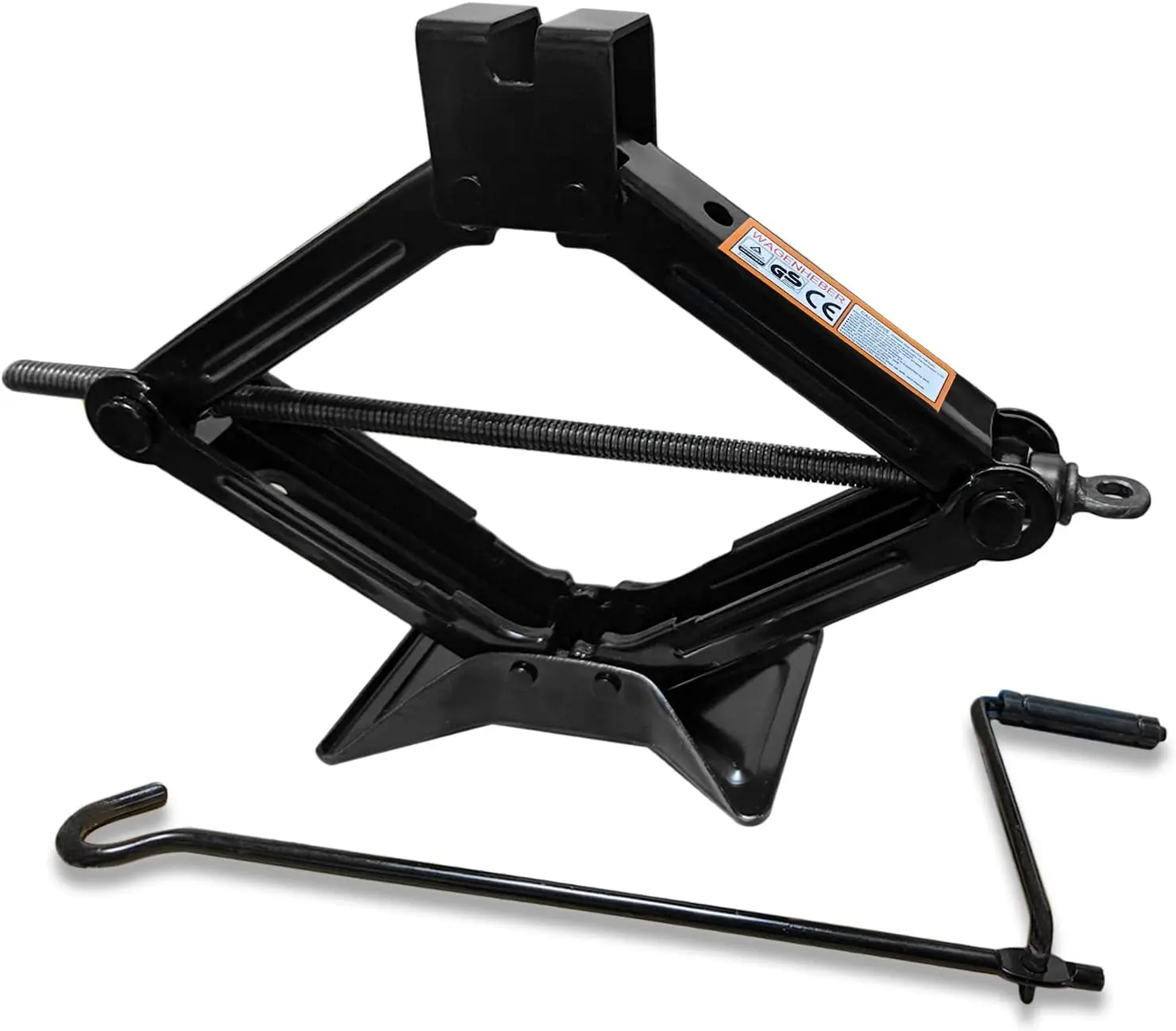 3 Ton 6000 Lb. Portable Scissor Emergency Car Jack