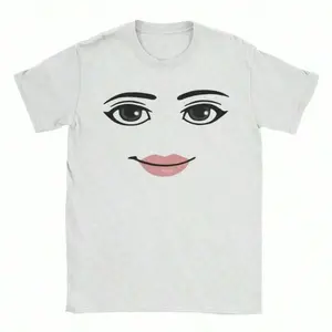 【FathersDayGift】High Quality Novelty Face Game Meme Graphic T Shirts Loose,Men Women Fashion Short Sleeve T-Shirts  Lightweight, Unisex Tops
