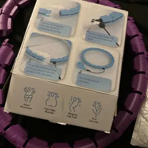 JKSHMYT exercise Circle Plus Size 47 Inch, 24 Detachable Links, Weighted Circle for Women and Beginners