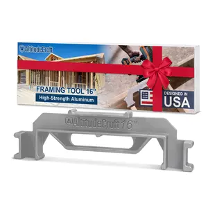 AltitudeCraft Precision Framing 16" Stud Spacer – Professional-Grade Aluminum Jig for Accuracy, Efficiency, and Precision in Carpentry & Construction Projects