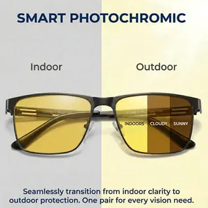 FEICE HD Polarized Day & Night Driving Sunglasses – UV400 Protection Ultra-Lightweight Eyewear, Anti-Glare Night Vision Glasses for Men & Women, Safe for Fishing & Travel