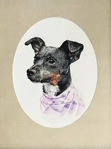 Custom Hand Painted Pet Portrait