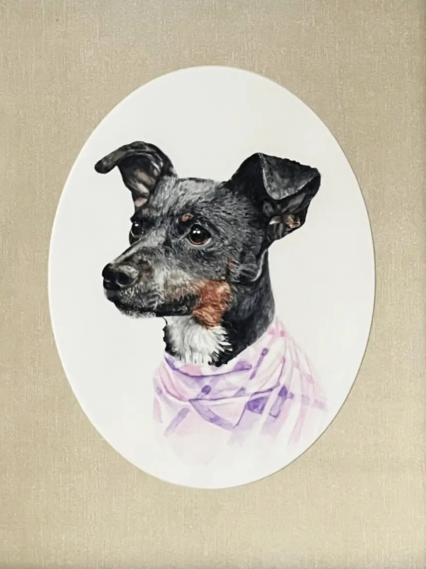 Custom Hand Painted Pet Portrait