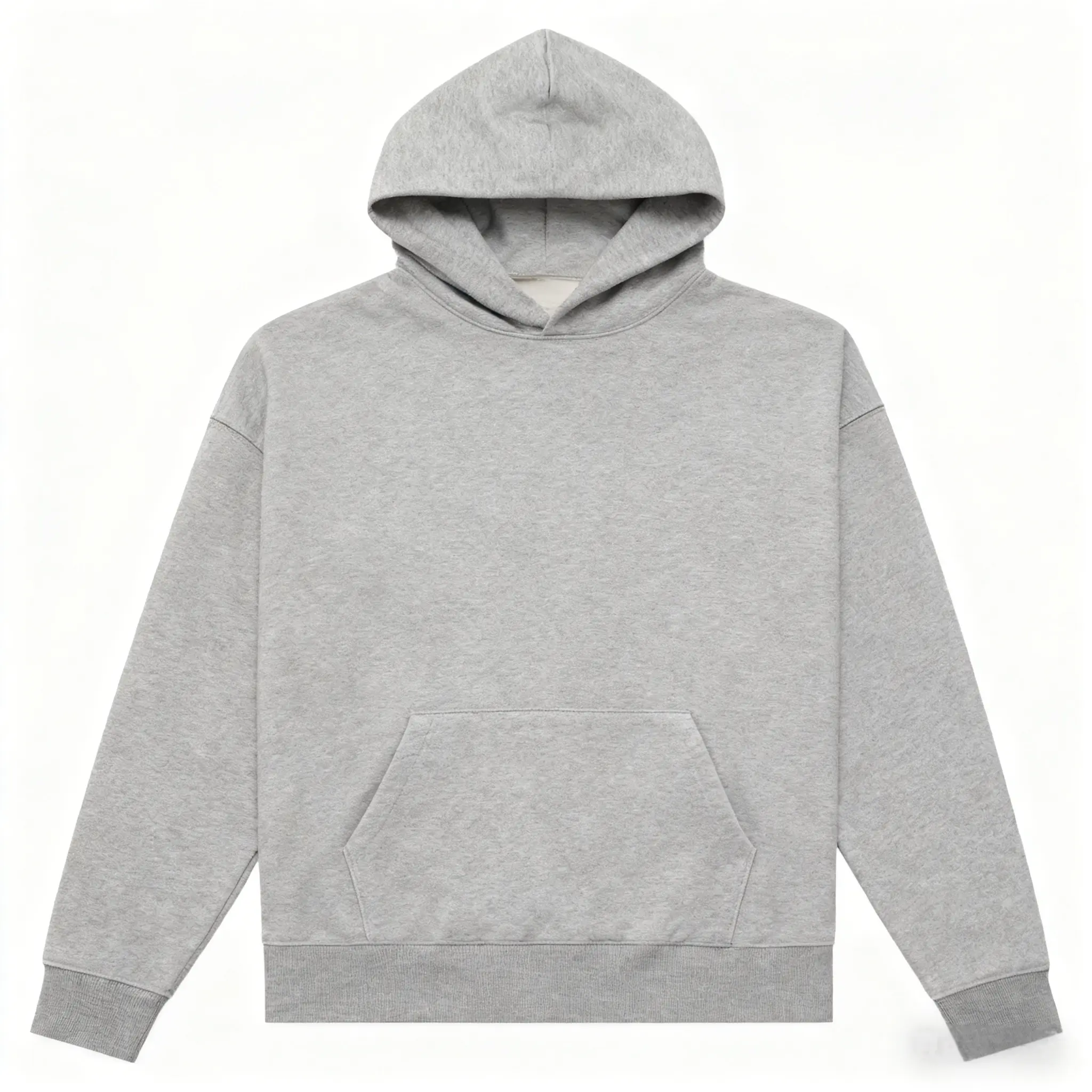 Men's Beige Oatmeal Hoodie - Loose Fit, Trendy Streetwear, Soft Fabric, Long Sleeve Pullover, Casual Top, Mens Clothing, Fashion, Sweatshirts, Longsleeves, Fall Wear TikTok shop