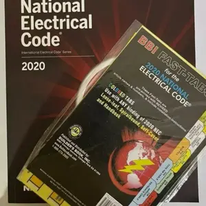 NFPA 70 NEC 2020 National Electrical Code Soft Cover Book, Fitted with BBI Fast-Tabs for Easy Navigation and Quick Reference