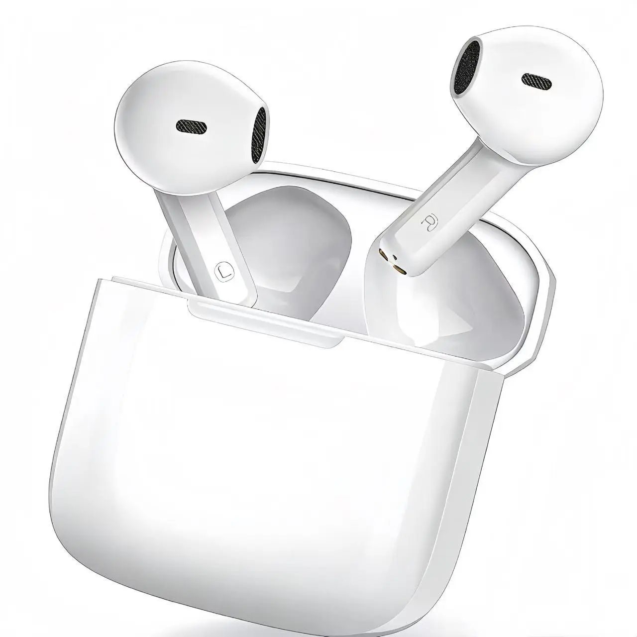 Open Ear Canal Bluetooth 5.3 Headphone with Reset Button, High-Quality Sound, Rechargeable Long-Lasting Battery, Plug-Free Bluetooth Audio In-Ear Headphones for Audio Enthusiasts