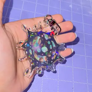 Glorious Evolution Acrylic Charm (3in) | Corrupted HexTech Keychain, Jayvik Charms, Holographic Hex Core League Charm, Cute Bag Accessories