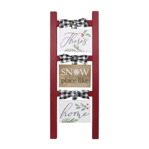 Young's Wood Ladder Leaning/Wall Sign