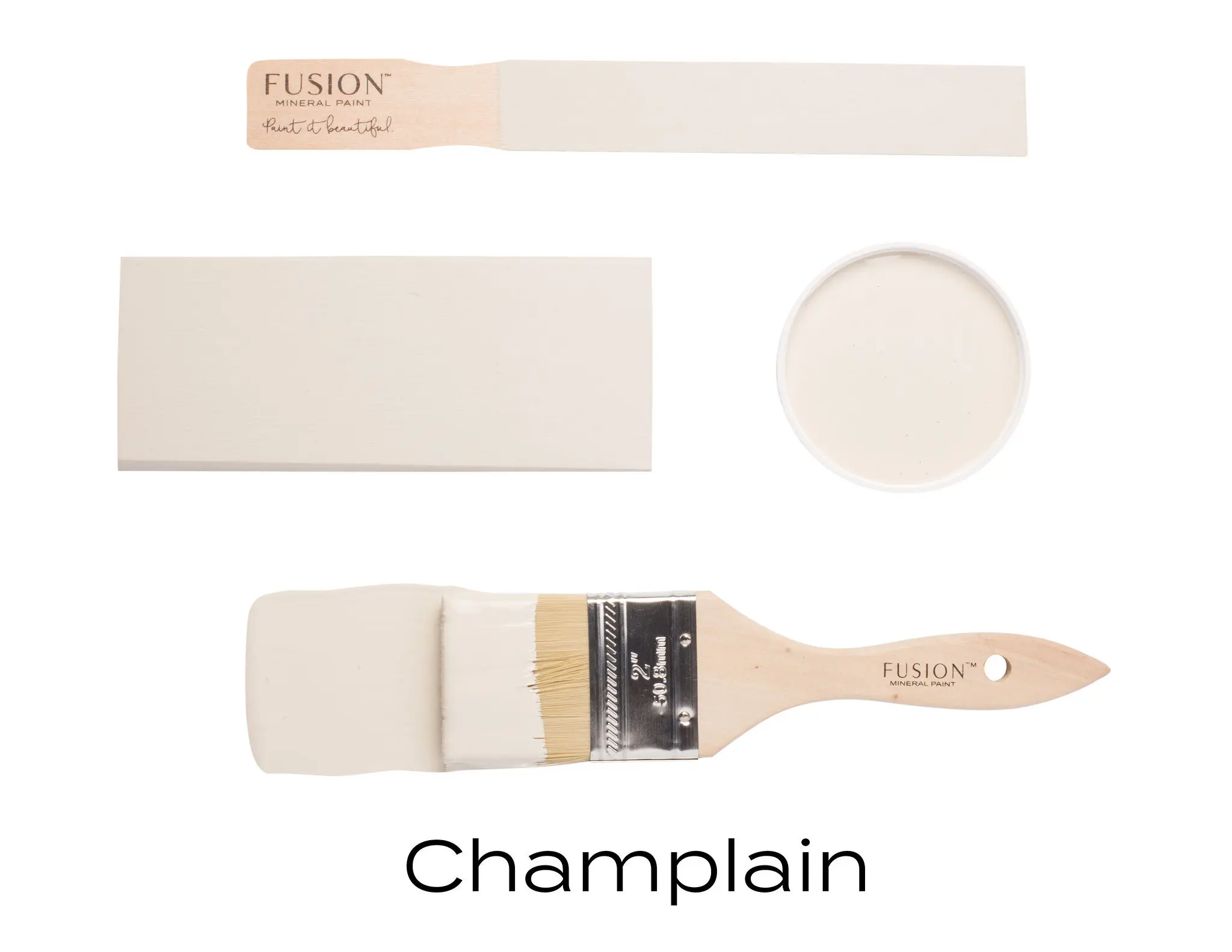 Fusion Mineral Paint + Color: Champlain + Acrylic Resin Paint + Built in Top Coat