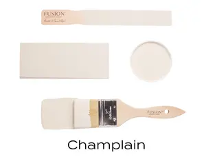 Fusion Mineral Paint + Color: Champlain + Acrylic Resin Paint + Built in Top Coat