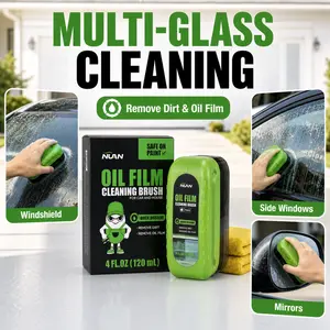NUAN High-Performance Car Glass Oil Film Remover - Anti-Rain All-Vehicle Fit-nuan