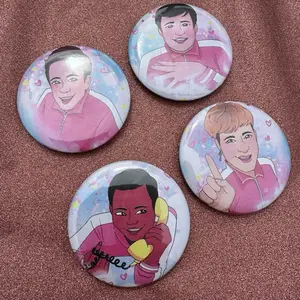 Boy Throb fan made fanart buttons