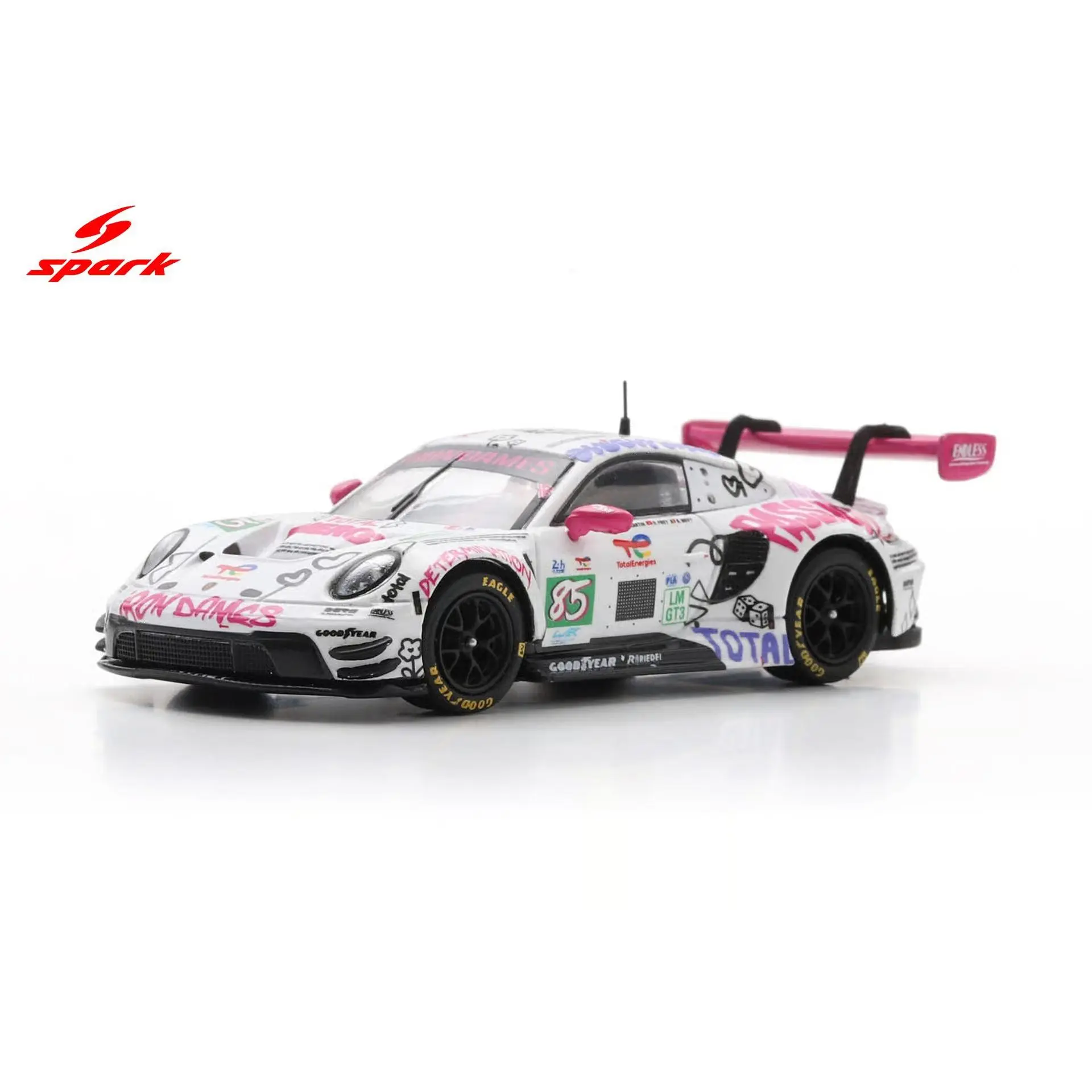 Porsche 911 GT3 R LMGT3 No.85 IRON DAMES 1:64 Porsche 911 GT3 R LMGT3 No.85 IRON DAMES 1:64