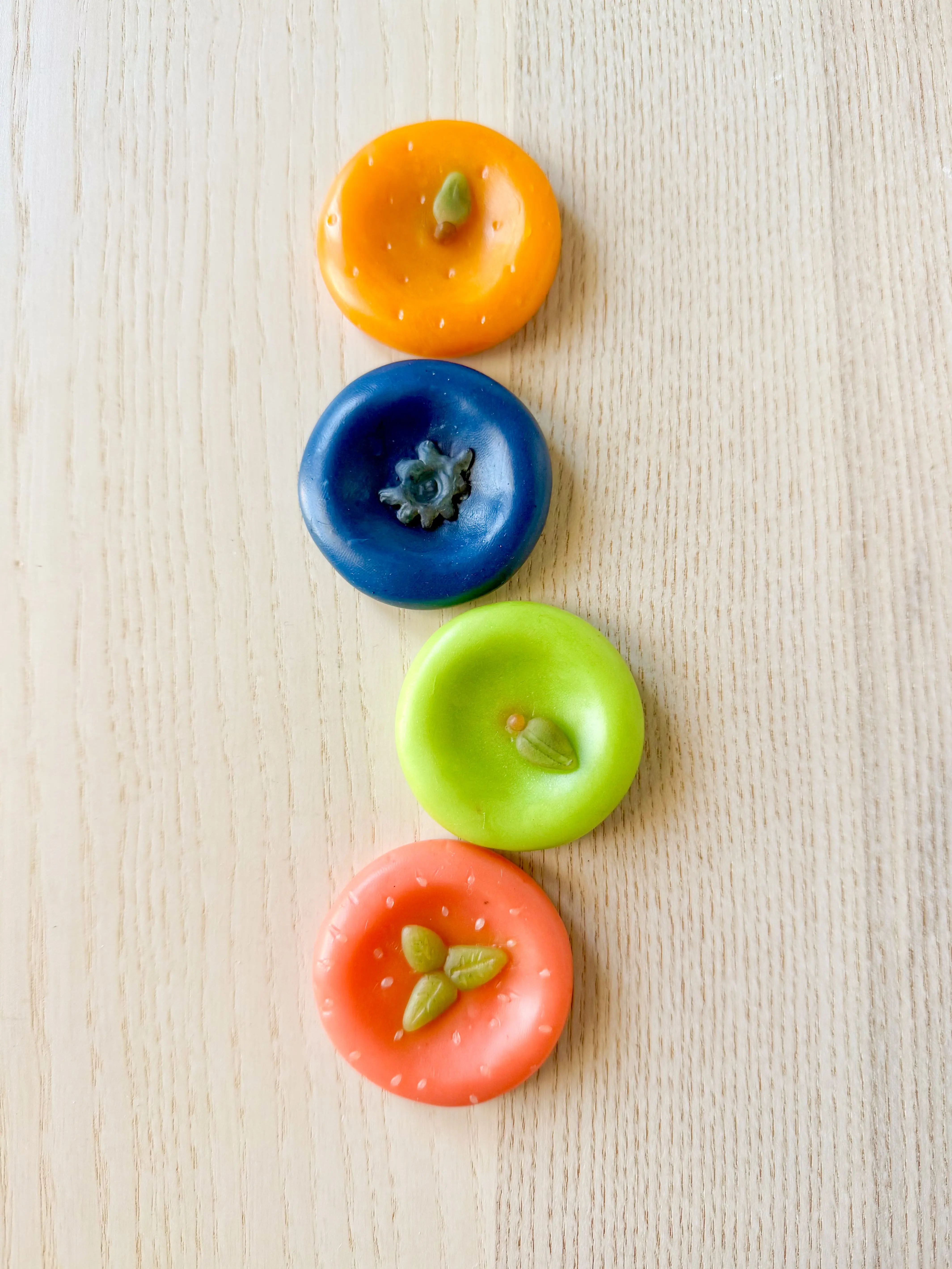 Fruit Worry Stones Fruit Worry Stones