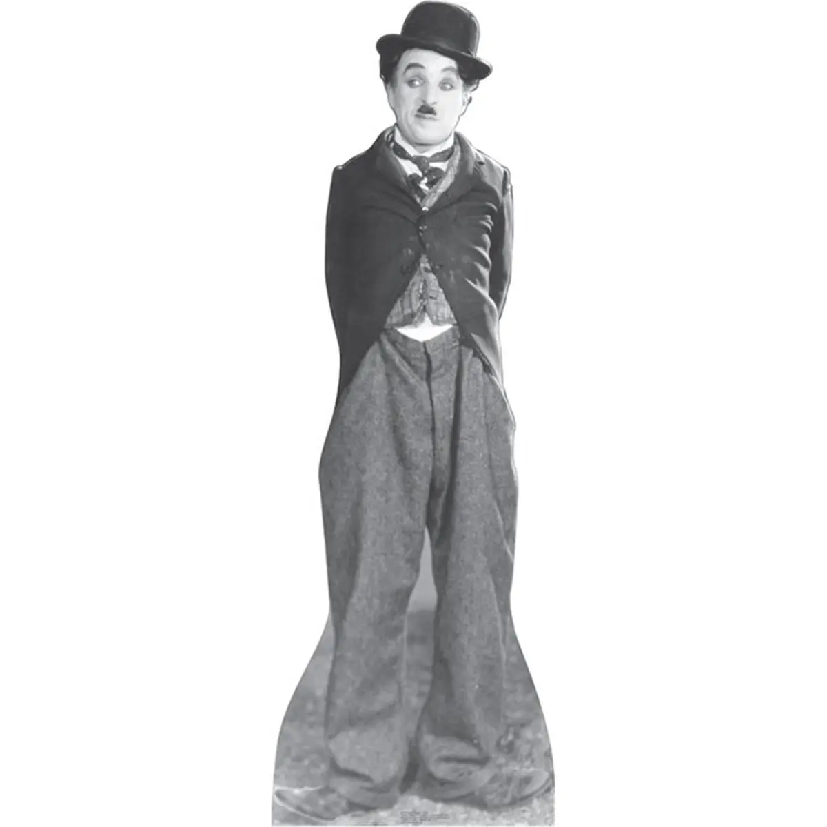 Advanced Graphics 713 Charlie Chaplin Circus 5.5-ft Tall Life-Size Cardboard Cutout, Decorative Wall Mount Home Decor, Folded Pack Party Room Accent