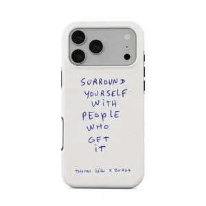 Get It Phone Case by BURGA | Luxury Striped Aesthetic iPhone Case | Slim Shockproof MagSafe Cover | Trendy Colorful Design | Gift-Ready Case for iPhone 11–17 Pro Max