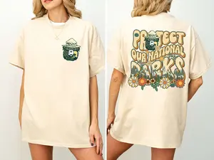 Protect Our National Parks Tshirt - Sweatshirt - Hoodie, Unisex Cotton Tops