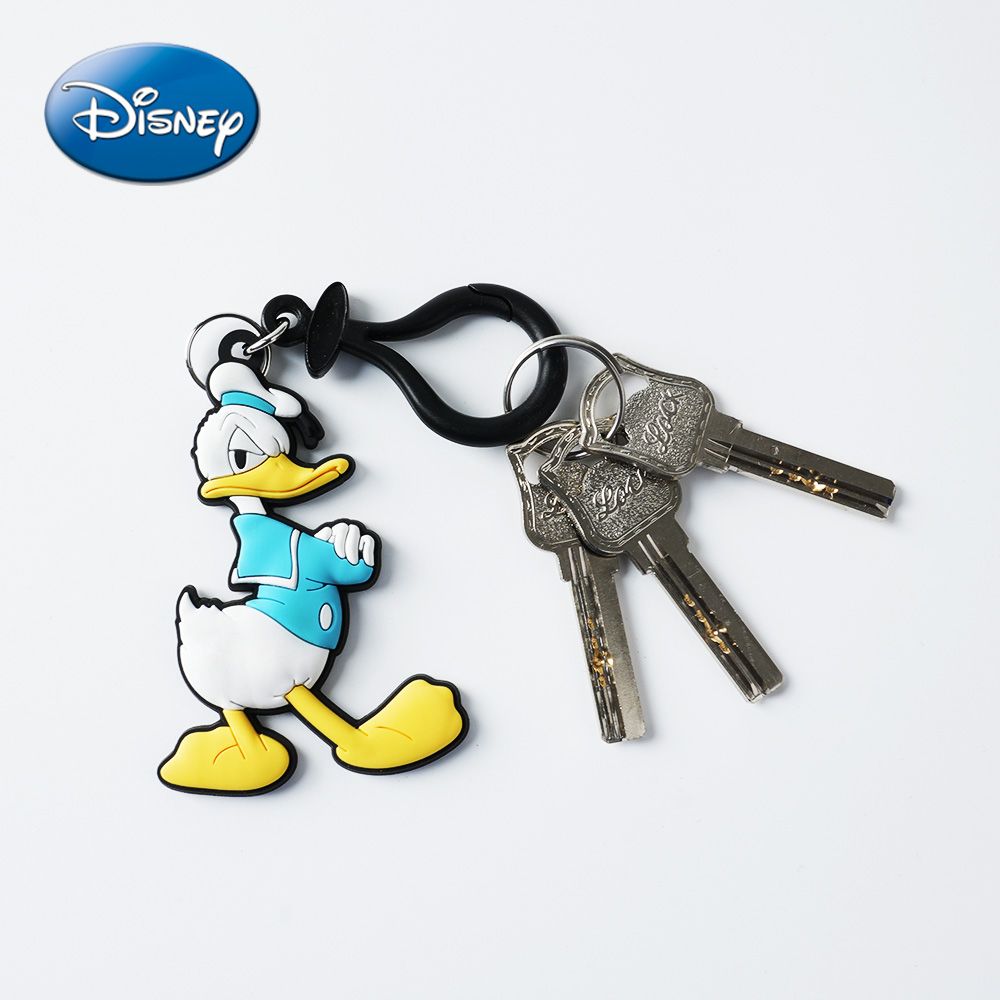 1 PC Disney Officially Licensed Donald Duck & Daisy Duck Keychain Cute 3D Character Bag Charm & Key Ring Ideal Valentine's/New Year Gift for Friends 1 PC Disney Officially Licensed Donald Duck & Daisy Duck Keychain Cute 3D Character Bag Charm & Key Ring Ideal Valentine's/New Year Gift for Friends