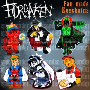 Forsaken Keychain | C00lkidd, Mafioso, 1x1x1x1, 007n7, Two Time, Elliot Acrylic Keychain!,  Perfect Gift for Fans & Collectors