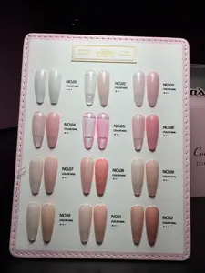 Alicias 12-Sheer Nudes Color Gel Set
