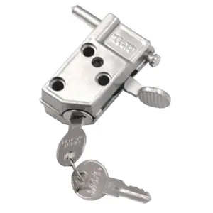 Belwith Products 1253 Keyed Patio Door Lock, Box Lock for Doorknobs, Box Lock Doorknobs