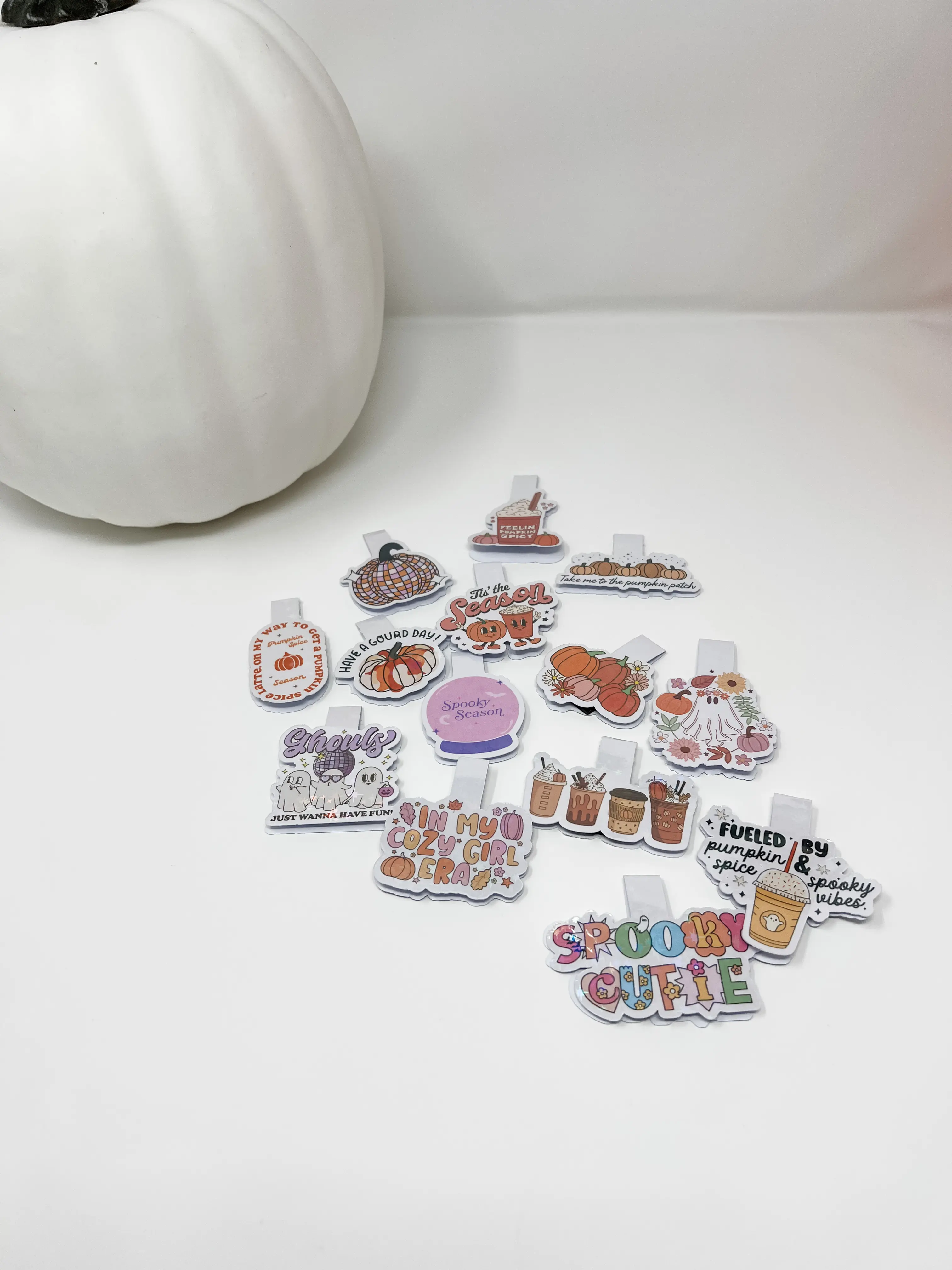 Spooky Season Magnetic Bookmarks Mystery Pack