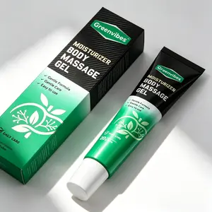 GreenVibes Men's Care Gel | Massage for Men to Relax and Moisturize