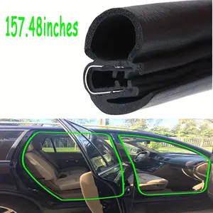 High-intensity Bulb Automatic Car Door Sealing Kit, Suitable for The Triangular Area of Truck Doors and The Cab - All-weather Protection, Resisting Road Noise, Dust and Vibration - High-quality EPDM Rubber, Seamless Design