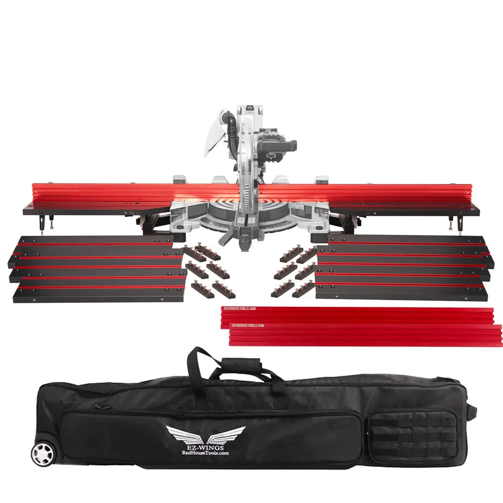 EZ-Wings™ BIG ASS UNIT 16' Miter Saw Station