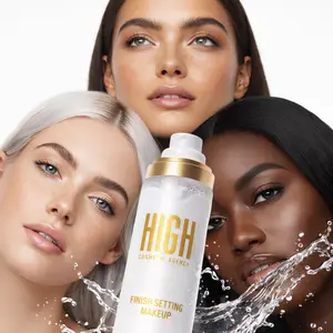 High Cosmetic Agency Finish Setting Makeup Face Mist - 100g Long-Lasting Hydration & Freshness Spray for Flawless Wear