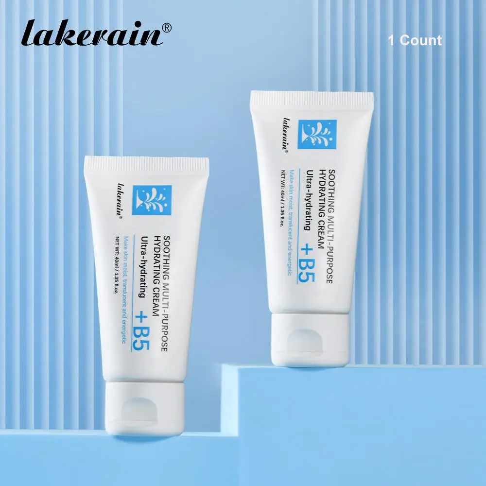Soothing Multi-purpose Hydrating Cream with Vitamin B5, Daily Hydrating Formula, Deeply Hydrating and Moisturizing Face Cream, Facial Moisturizer, Daily Hydrating Moisturizer for Women & Men, Skin Repair