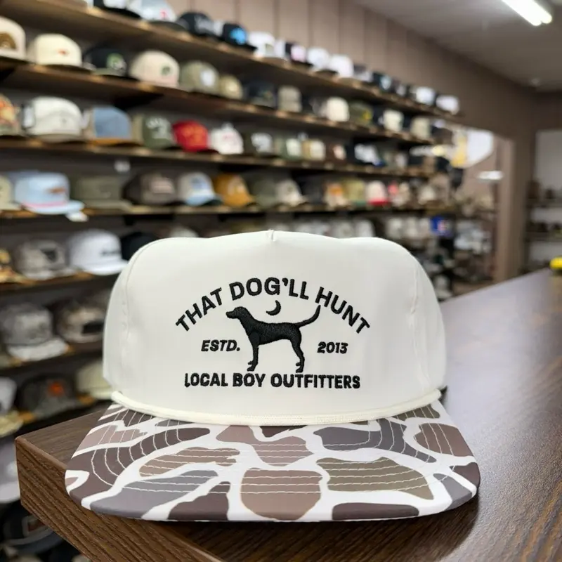 That Dog’ll Hunt LP Rope Hat - Stone/Localflage