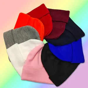 Dozens 12pcs of Solid Color Beanie Hats with Fur Inside for Men, Boyfriend Gifts, Fall & WInter Outdoor Knitting Warm Hat For Men & Women, Fitted Hat, Daily Clothing Decor, Toboggan for Men and Women