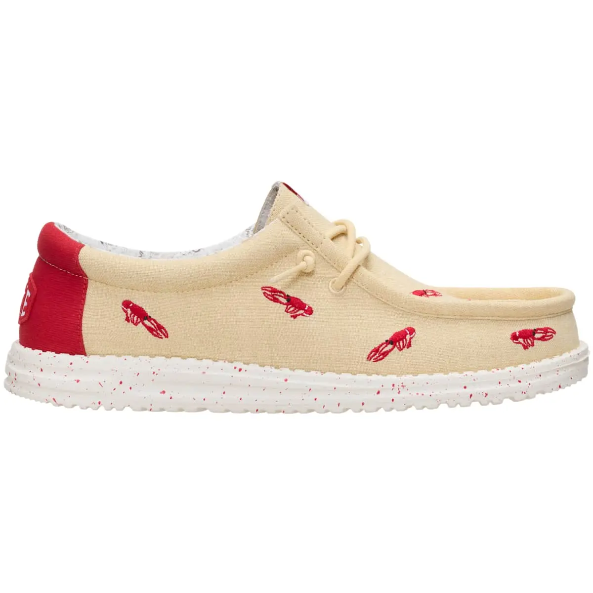 HEYDUDE Wally Embroidered Crawfish - Comfortable Slip on Shoes HEYDUDE Wally Embroidered Crawfish - Comfortable Slip on Shoes