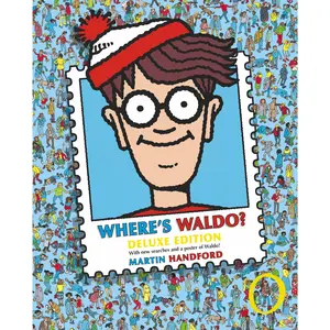 Where's Waldo?: Deluxe Edition (a Hidden Object Search-And-Find Puzzle Book - A Perfect Gift & Travel Companion for All Ages) -- Martin Handford - Hardcover