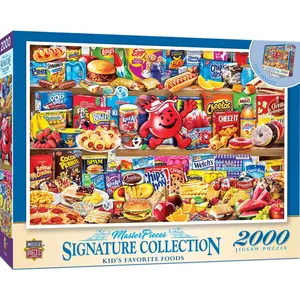 Signature Collection - Kids' Favorite Foods 2000 Piece Puzzle Signature Collection - Kids' Favorite Foods 2000 Piece Puzzle