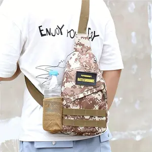 Tactical Sling Bag, Military Molle EDC Rover Shoulder Sling Backpack for Men Range, Hunting, Travel, Hiking, Assault Range Bag Day Pack