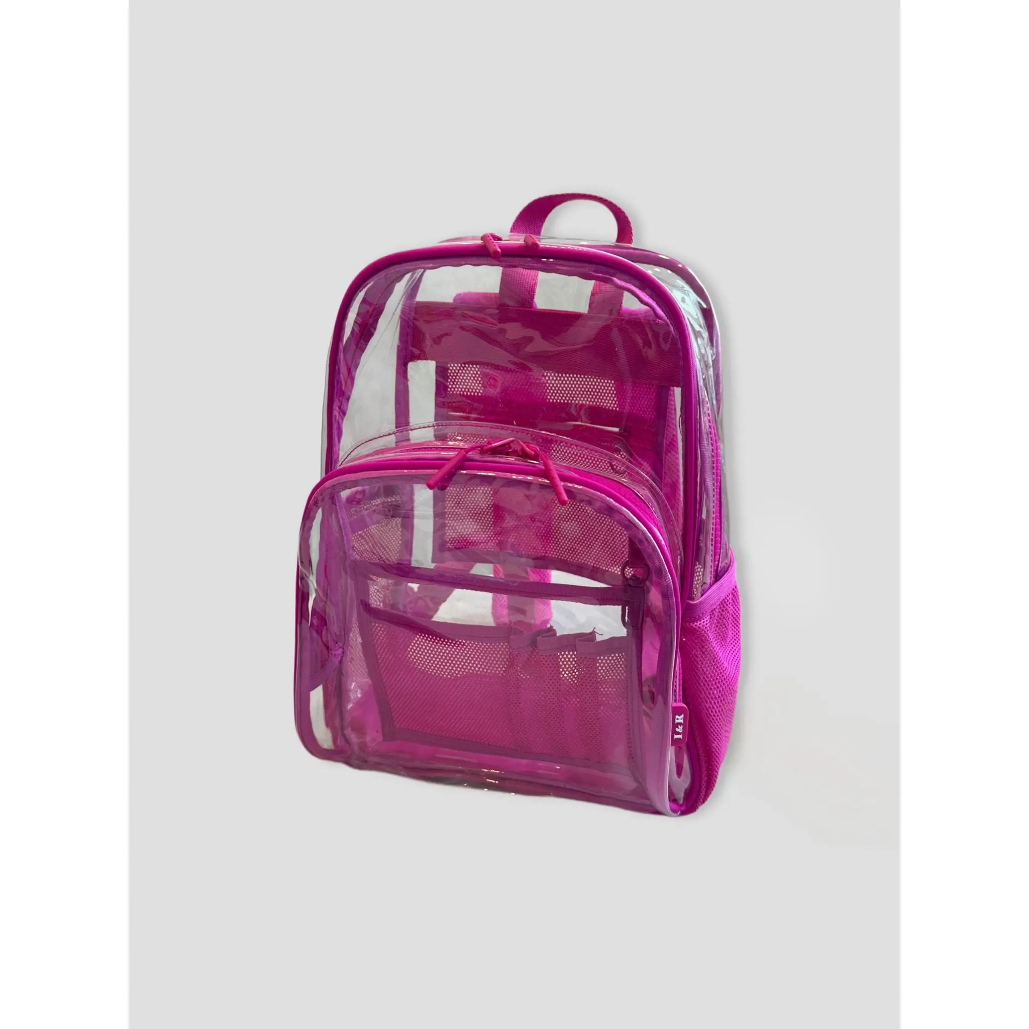The Iris Made Perfect Clear Backpack (#9117) - By Iris & Rainbow Stylish Casual Daypack